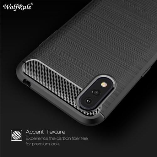 Case For Samsung Galaxy A01 Cover Shockproof Soft TPU Brushed Back Case SM-A015F Case Shell For Samsung Galaxy A01
