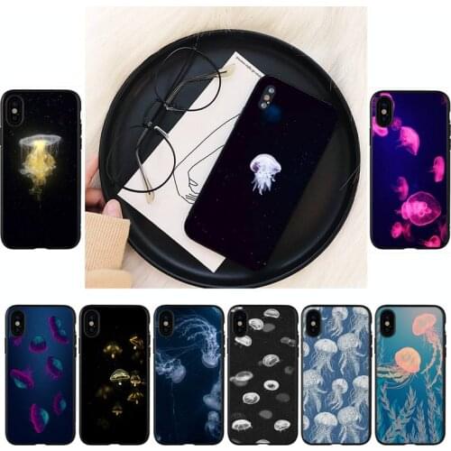 Jellyfish Phone Case For iPhone 8 7 6 6S Plus 5 5S SE 2020 12pro max XR X XS MAX 11 case