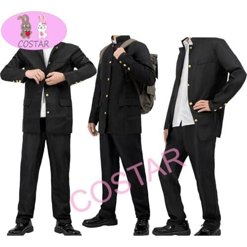 COSTAR Japanese High School Student Uniform Cosplay Anime Costume Tunic High School Uniform Unisex