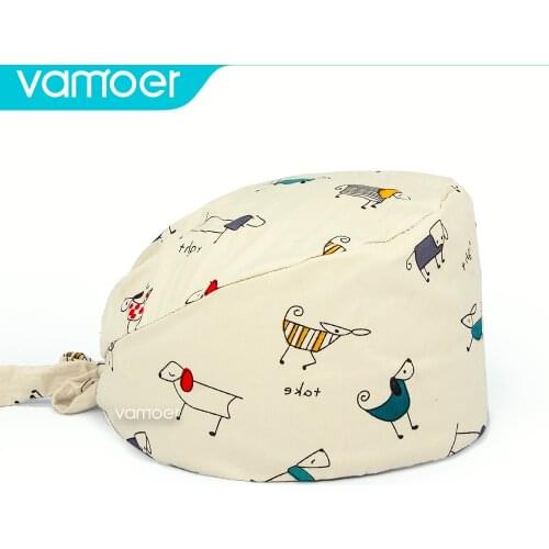 Surgeon cap surgery hat Women Bandage Nurse Cap gorros quirurgicos Nurse Hat Pharmacy Nursing Cap Pet Shop Doctor Surgicals Hats