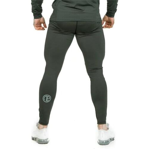 2021 Mens Compression Pants Quick Dry Fit Sportswear Running Tights Men Legging Fitness Training Sexy Sport Gym Leggings