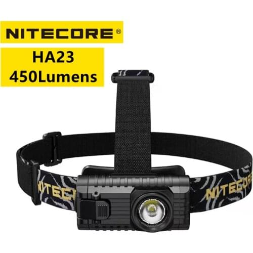 NITECORE HA23 Headlight 250 Lumens USB Rechargeable 4 lighting modes with CREE XP-G2 S3 LED For Outdoor Lighting