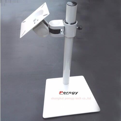 DL-AOC1 10"-27" 25" height adjustable 10kg metal base double monitor desktop stand single screen holder