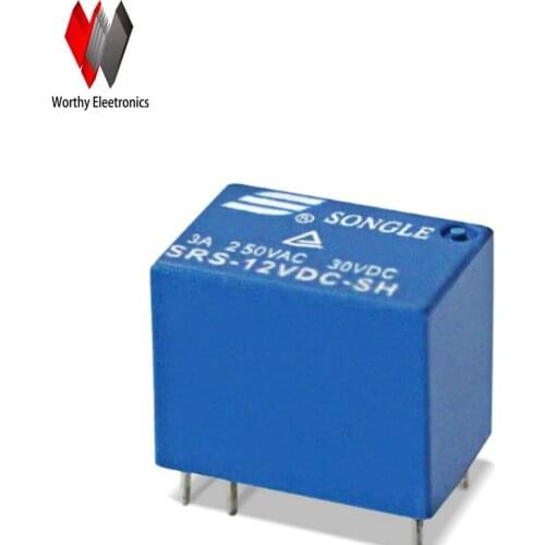 Wholesale 10pcs/lot relay SRS-12VDC-SH