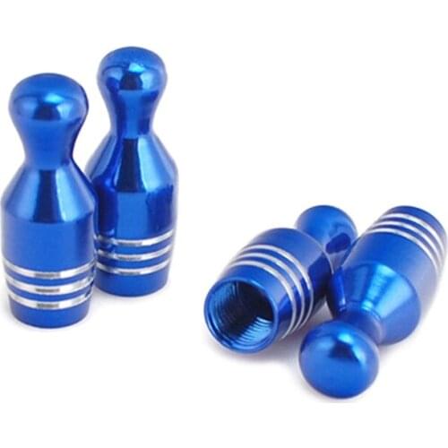 K1KE Universal Style Car Anti-rust Motorcycle Wheel Tires Valve-Stem Airtight Covers Dustproof Gag for Bike Bowling Ball