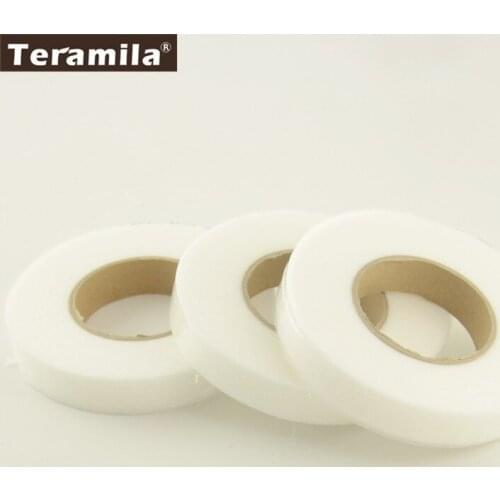 Teramila Double Faced Adhesive Tape 70 Yards/Roll 2CM Width Handmade Cloth Accessories Cotton Synthetic Battings 3 Roll/Lot
