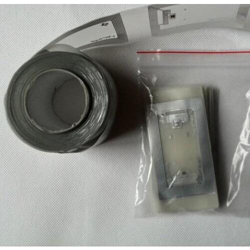 High frequency TI conference channel electronic tags TI Tag 2K HF small square labels Inlay-ISO15693