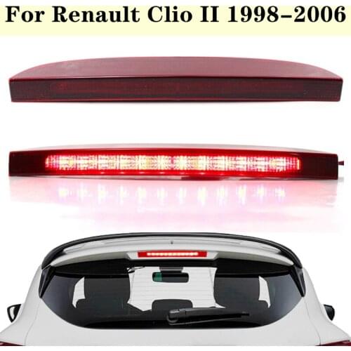 3RD Brake Stop Light Smoked Lens For Renault Clio II 1998-2006 7700410753 Brake Tail Light Rear Stop Lamp