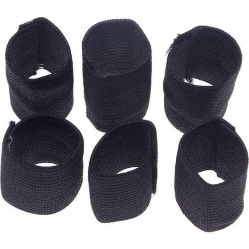10pcs Finger Stall Sleeve Caps Protector Basketball Volleyball Football sport Finger Splint Guard Bands Bandage Support Wrap