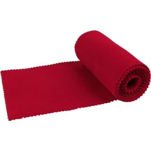 128 x 15cm Red Soft Material Felt Piano Key Cover Keyboard Dust Cover Musical Instruments Accessory