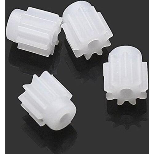 Motor Gears 4Pcs Syma Motor Engine Cogwheel Gear For X5HW X5SW X5C X5SC RC Quadcopter Helicopter Drone Part