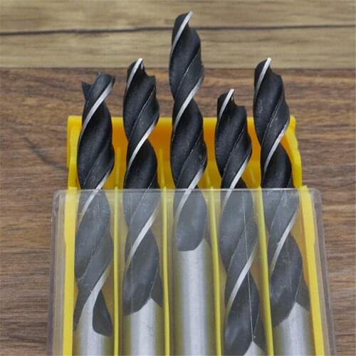 5pcs 10MM Hss 5 Flute Countersink Drill bit Three Sharp Reamer Carpentry Chamfer 10mm Sink Hole Reaming Woodworker Woodworking