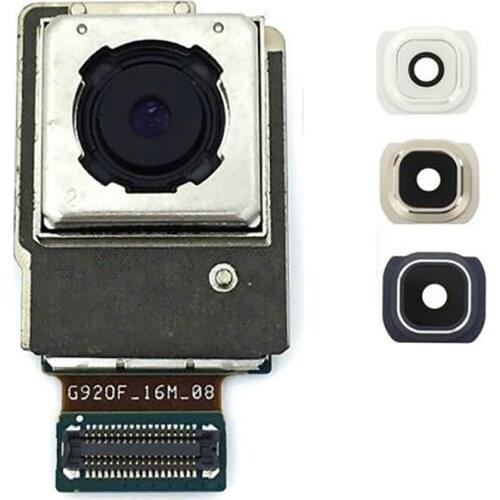 5Pcs/Lot AAA Replacement Parts for Samsung Galaxy S6 G920F Rear Big Main Back Camera Modules Flex Cable 100% Brand New