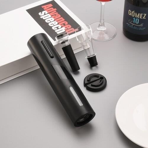 Rechargeable Wine Electric Corkscrew Household Wine Automatic Corkscrew With Tin Foil Knife Wine Cork
