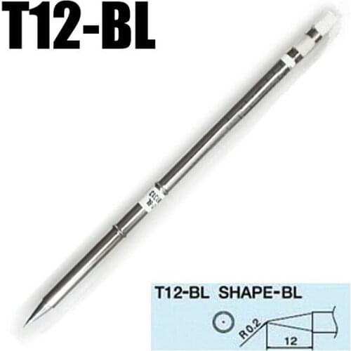 2pcs/lot T12-BL For Hakko soldering iron tips for Hakko FX951/FX 952 soldering station