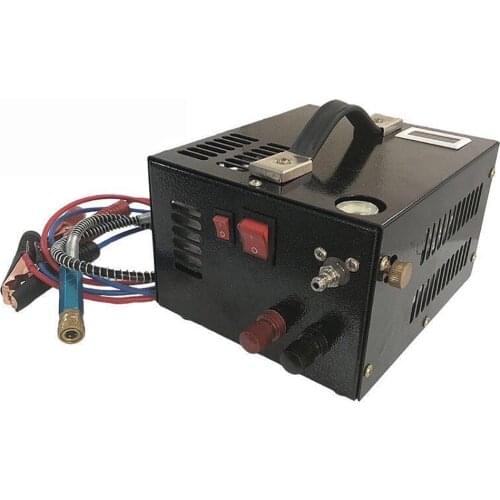 12V 30Mpa 4500PSI 300Bar Car High Pressure Air Compressor Mini PCP Pump Inflator Pump Underwater Breathing Apparatus Air Pump