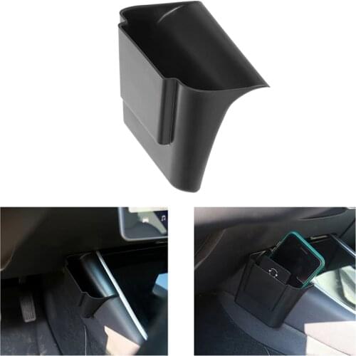Car Central Console Side Storage Box Organizer Seat Space Storage Box for Tesla Model 3 2017-2020