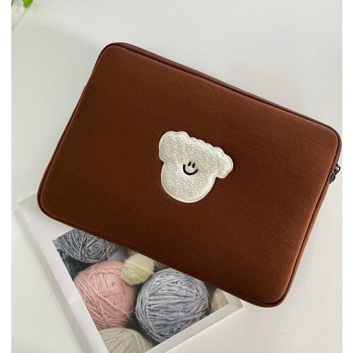 Laptop Sleeve Case Bag Cute Women Girls 12 13 13.3 14 15 14.6 Inch Notebook Protective Bag For Macbook Air Pro16 M1 Asus Xiaomi