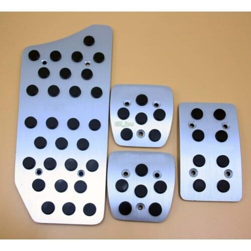 High quality Aluminum Accessories For Honda New Civic 2016 MT Accelerator Brake Foot Rest Pedal Pad with logo