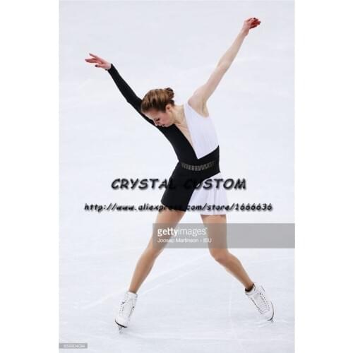Crystal Custom Figure Skating Dresses Girls New Brand Ice Skating Dresses For Competition DR4586