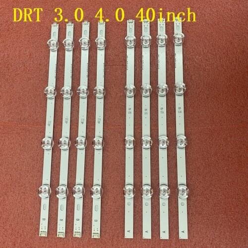 Kit 8pcs LED Backlight strip For LG 40LF630V 40LF6300 40LH5300 40LH5700 40LX560H 40LF570V 40LF631V SVL400 6916L-0885A 0884A