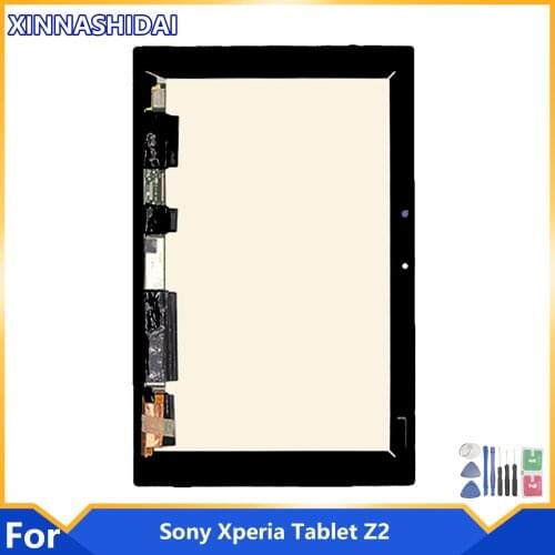 New LCD Screen Display For SONY Xperia Tablet Z2 SGP511 SGP512 SGP521 SGP541 Touch Screen Digitizer Assembly 10.1" Black