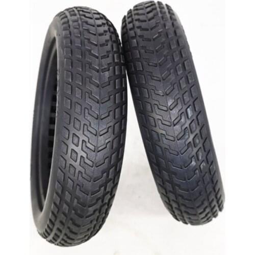 M365 Electric Scooter Tire Firm Rubber Skateboard Shock Absorption Firm Hollow Solid Tyres Wheel Easy to Install