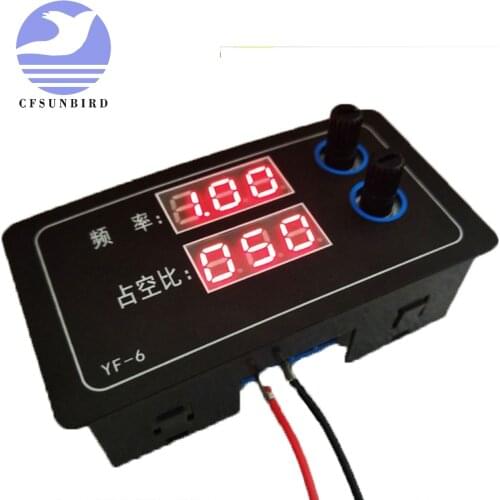 PWM Pulse Frequency Signal Generator Square Wave Rectangular Wave Motor Drive Duty Ratio Adjustable Module 1HZ~100KHZ