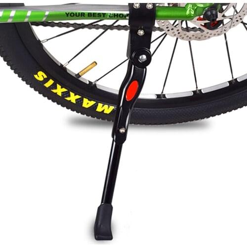 Adjustable Road Mountain Bike Kickstand Aluminum Alloy Bicycle Parking Rack Durable MTB Side Stand Bike Support