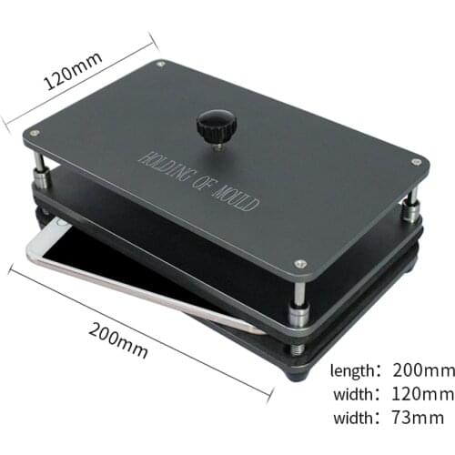 Universal back cover fix align pressure mould mold fixture for Iphone 8 8P X XR XS MAX for laser separator TBK LY 958A 958B 958C