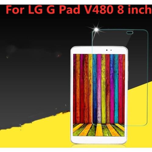 9H Tablet Tempered Glass Film For LG G Pad V480 v480 8 inch Screen Protector film