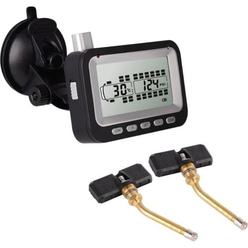 Pre-programmed 6 inside sensors real time/full time warns the driver pickup tire pressure monitoring system