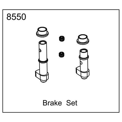 ZD racing EX07 accessories super sports car 1/7 original accessories 8550 brake column