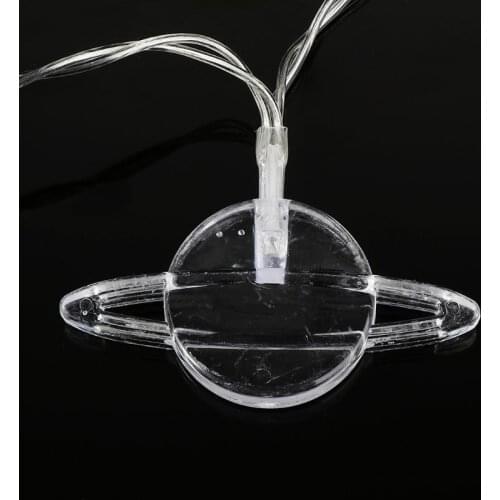 1.5M Outer Space Led String Lights Baby Shower Christmas Birthday Party Decoration The Astronauts Spaceship Rocket Mars Home