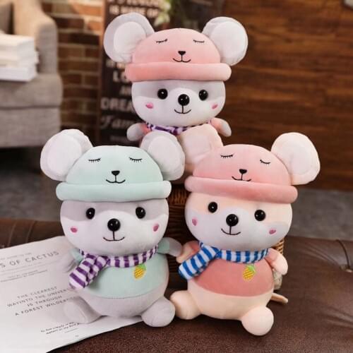 1PC 28cm Cute Cross-dressing Piggy Plush Toy Soft Stuffed Cartoon Animal Pig Toys Car/Bedroom Pendant Dolls Kids Best Xmas Gifts
