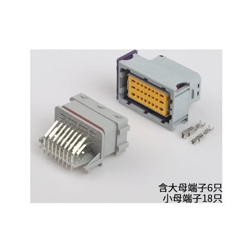 1pcs Car 24 pin seal connector oil change gas computer board ECU