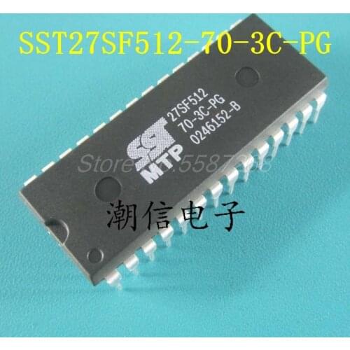 10pcs/lot SST27SF512-70-3C-PG SST27SF512 27SF512 70-3C-PG DIP28 Flash memory chip