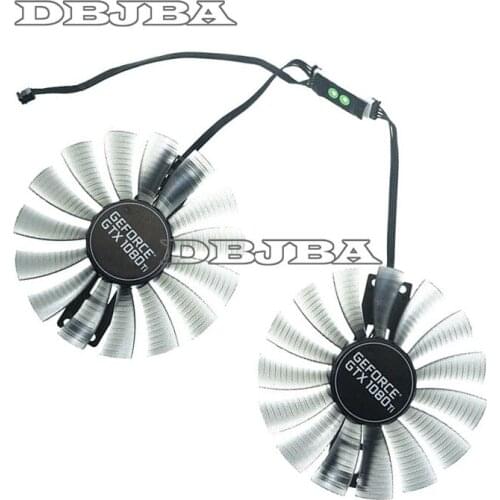 2PCS/SET FD10015H12S graphics Fan For GAINWARD GTX1080Ti GTX 1080Ti