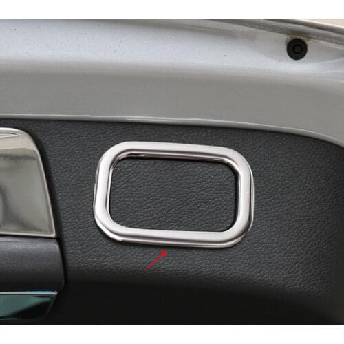 Car Styling Car Tail Door Switch Button Frame 3D Sticker For Mercedes Benz GLA GLC X253 ML GLE W166 GLS GL X166 GLK Accessories