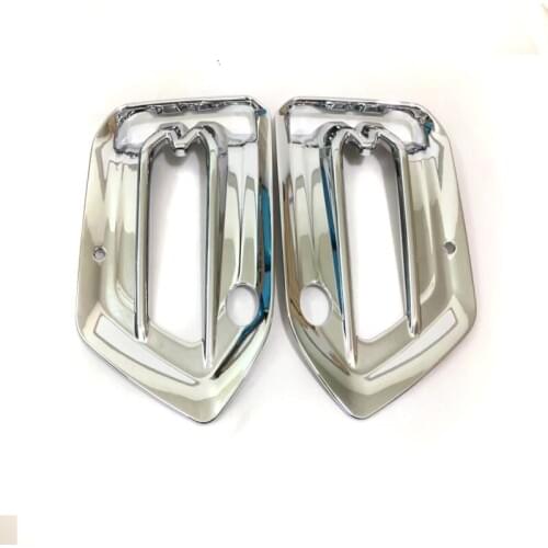 For Hyundai ix35 2018 2 Pcs/set Brand New ABS Chrome Car Front Fog Light Lamp Cover Trims Car Styling Auto Accessories