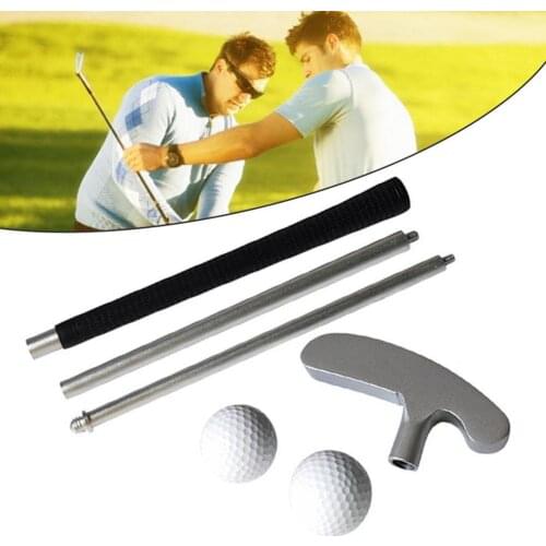 Classic Golf Putter With Premium Grip Golf Chipper Two-Way Head Breathable Aluminum Golf Rod For Right Or Left Handed Golfers