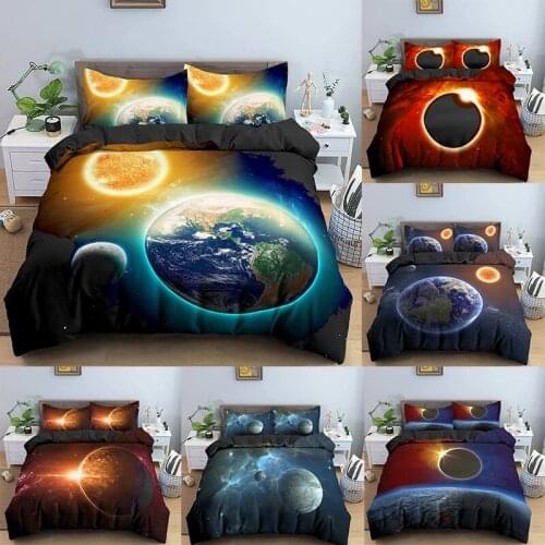 New 2021 3D Anime Naruto Bedding Set For Kids Boys Duvet Cover With Pillowcases 2/3pcs Luxury Cartoon Printing Bed Set As Gift