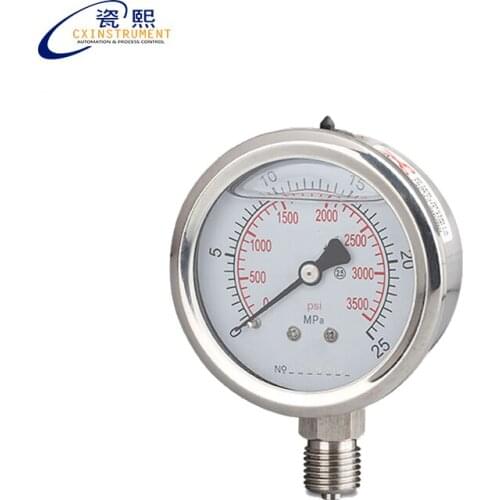 Lpg Gas Pressure Gauge 0~40 Mpa Range 60mm Size Pressure gauge