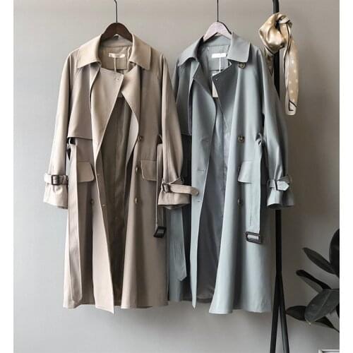 MEIY WORKSHOP Women's Classic Trench Coats