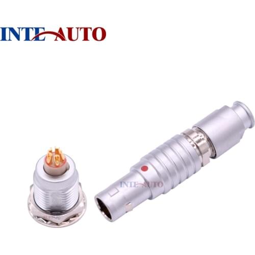 Multi-pole soldering metal wire circular male female connector,compatible FTGG EZGG 2,3,4,5,6,7,9 pins