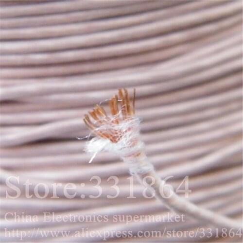 0.07X80 strands,(50m /pc) Mine antenna Litz wire,Multi-strand polyester silk envelope braided multi-strand wire