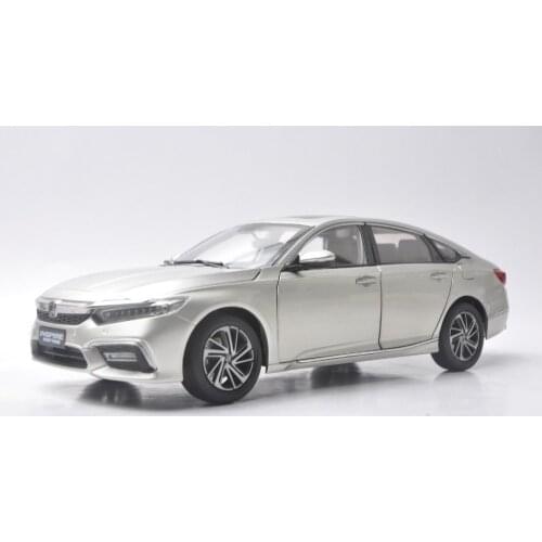 1:18 Diecast Model for Honda Inspire Sport Turbo 2018 Gold New Sedan Alloy Toy Car Miniature Collection Gifts