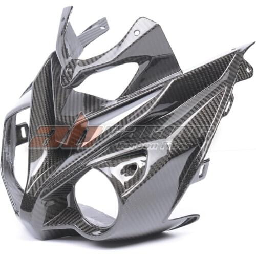 Front Head Fairing For BMW S1000R 2014 2015 2016 2017 2018 Full Carbon Fiber 100% Twill