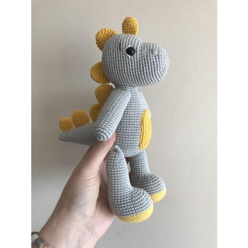 Organic Amigurumi Dinosaur