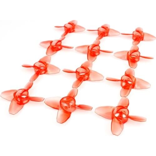 EMAX Avan Tinyhawk TH Turtlemode Propeller Red Black Blue 2CW+2CCW 4-Paddle 40mm Props for Indoor Flying 08025 Motor
